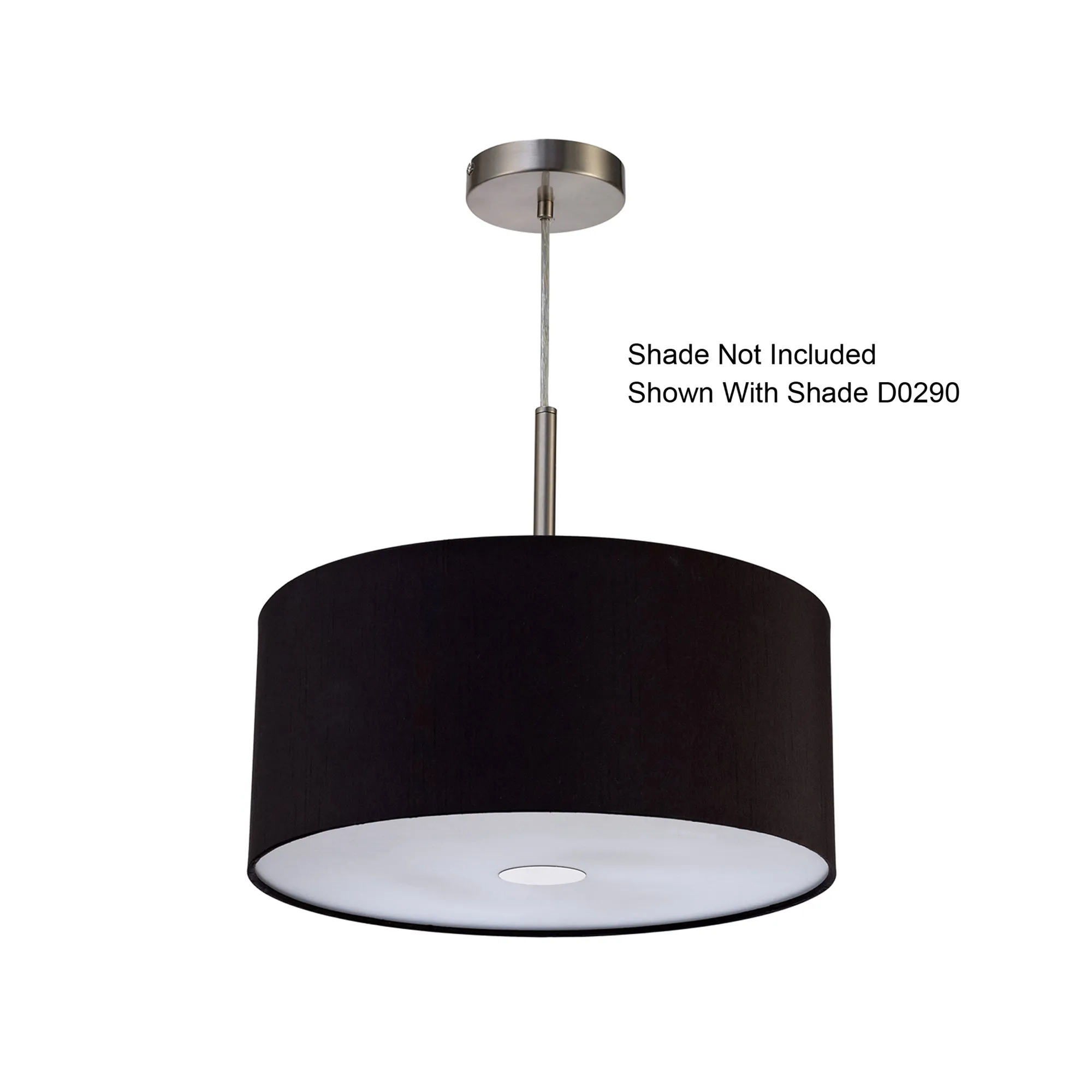 Baymont Pendant 3 Light Satin Nickel D0341  Deco Baymont SN